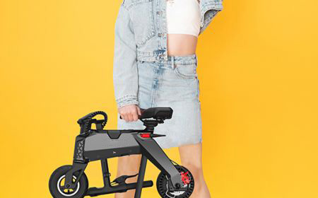 Folding electric scooter field shining star